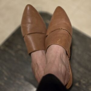 Lucky Brand Brown Leather Flats